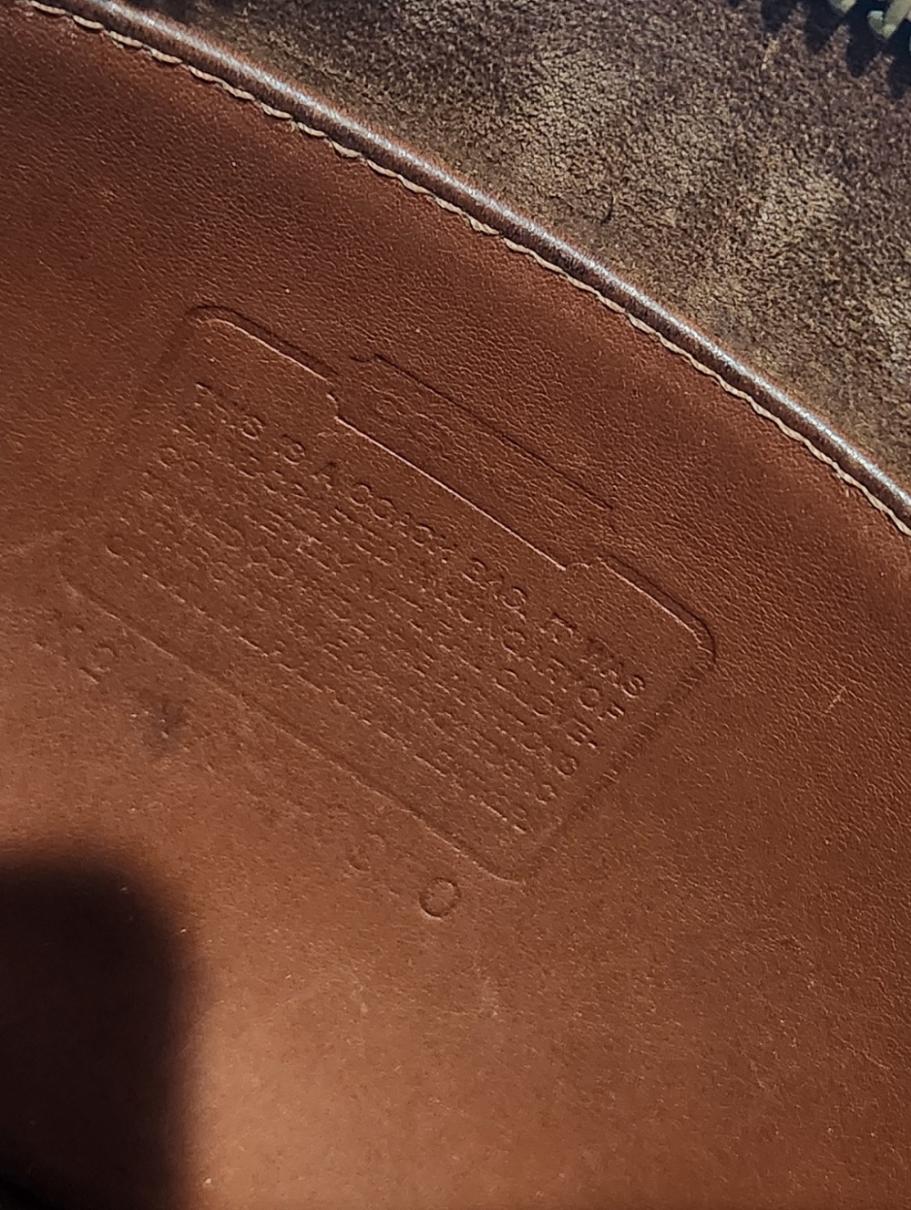 Vintage Coach Janice Legacy British Tan - Picture 8 of 9